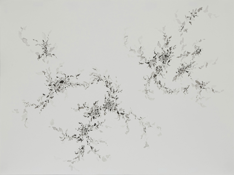 Donna Conlon - Sunspot 10, 2020 Ink on paper 45.75 x 61.15 cm. 